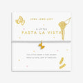 Joma Jewellery A Little Vibes Pasta La Vista Silver Plated Bracelet