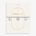 Joma Jewellery Anklet Charms Silver Plated Anklet