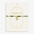 Joma Jewellery Anklet Hand Gold Plated Anklet