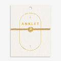 Joma Jewellery Anklet Sunray Gold Plated Anklet