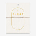 Joma Jewellery Anklet Pearl Silver Plated Anklet
