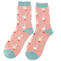 Miss Sparrow Goose Socks Dusky Pink