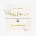 Joma Jewellery Grandmother A Little Wonderful Grandma Silver Plated Bracelet