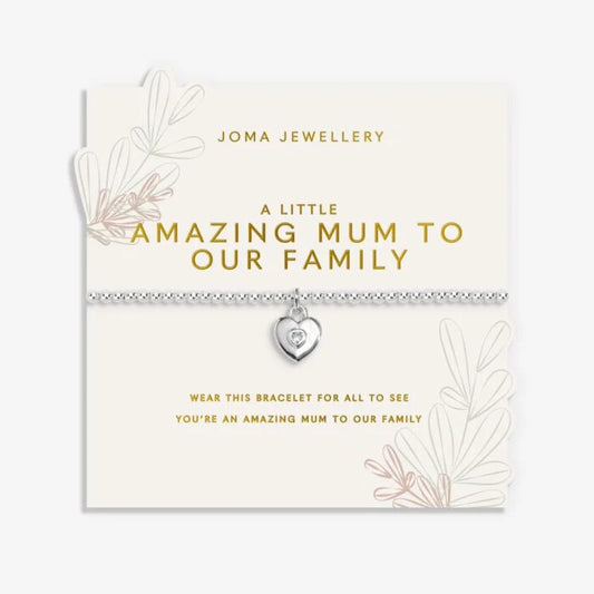 Joma Jewellery Grandmother A Little Wonderful Grandma Silver Plated Bracelet