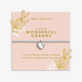 Joma Jewellery Grandmother A Little Wonderful Granny Silver Plated Bracelet