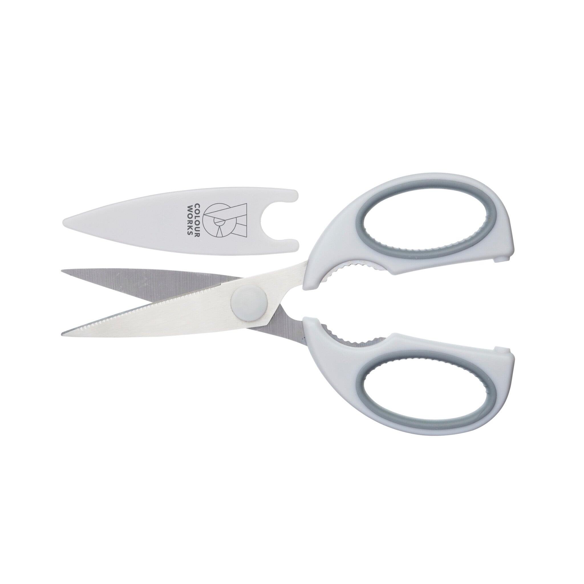 Colourworks Scissors With Sheath ‘Grey’