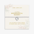 Joma Jewellery Grandmother A Little Wonderful Nanny Silver Plated Bracelet