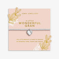 Joma Jewellery Grandmother A Little Wonderful Gran Silver Plated Bracelet