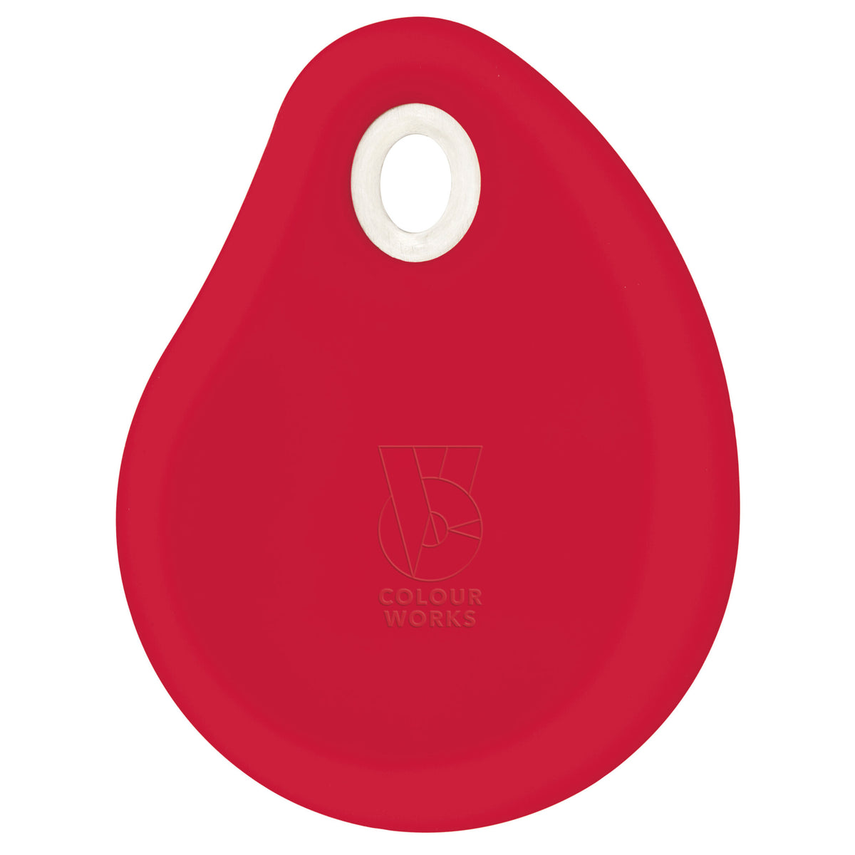 Colourworks Scraper Silicone 13cm Red