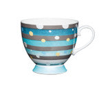 Kitchencraft China Spot Stripe Mug