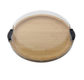 Farberware Build a Board Bamboo Round Snack Serving Board 35.5cm