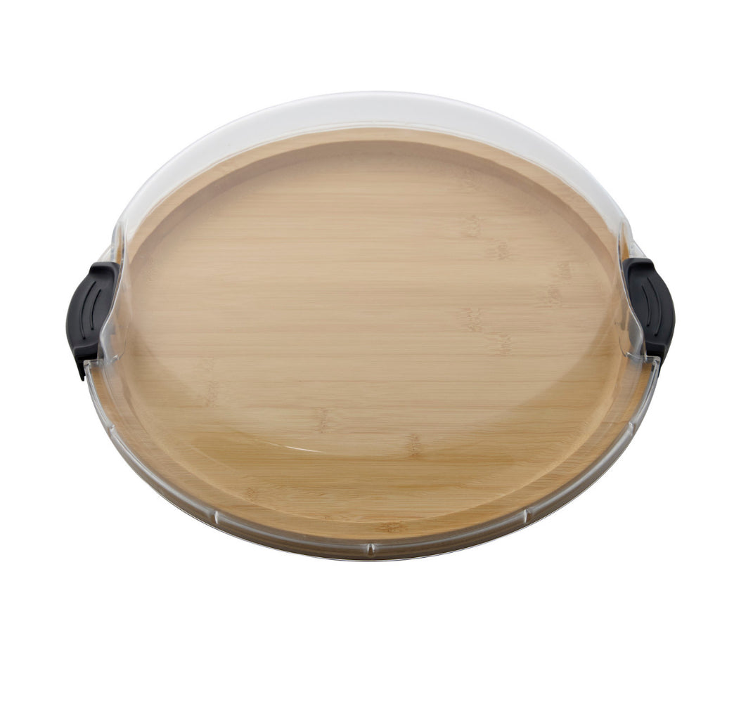 Farberware Build a Board Bamboo Round Snack Serving Board 35.5cm