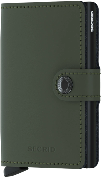 Secrid Miniwallet Matte Green Black