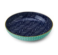 Mikasa Bowl Stoneware Indigo Chevron 21cm