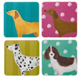 Creative Tops Premium Dog print Coasters Pack of 4