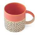 Mikasa Mug Wax Resist Orange Glaze 390ml