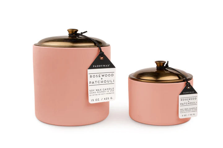 Hygge Ceramic Candle Blush