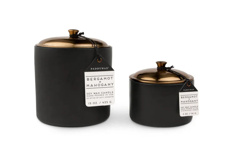 Hygge Ceramic Candle Black