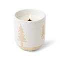 Cypress & Fir Ceramic Candle With Wooden Wick