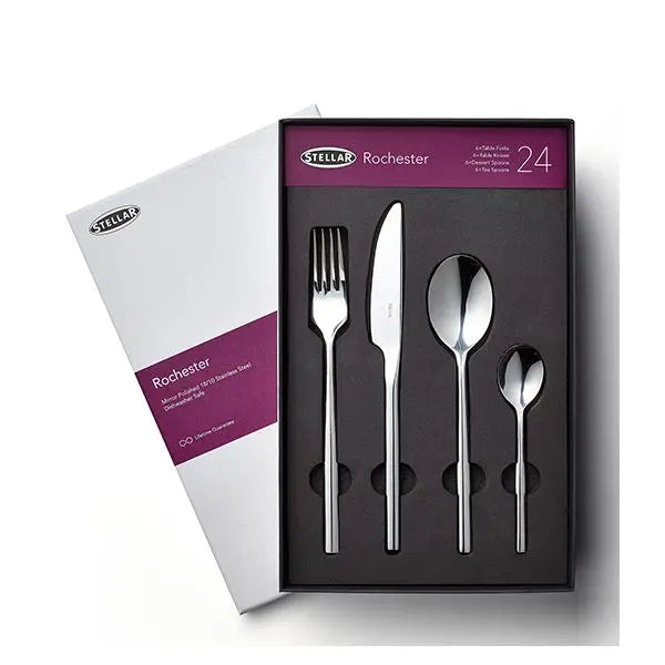 Stellar Rochester 24 Piece Cutlery Set