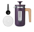 La Cafetiere Pisa 3 Cup 350ml Stainless Steel Cafetiere Purple