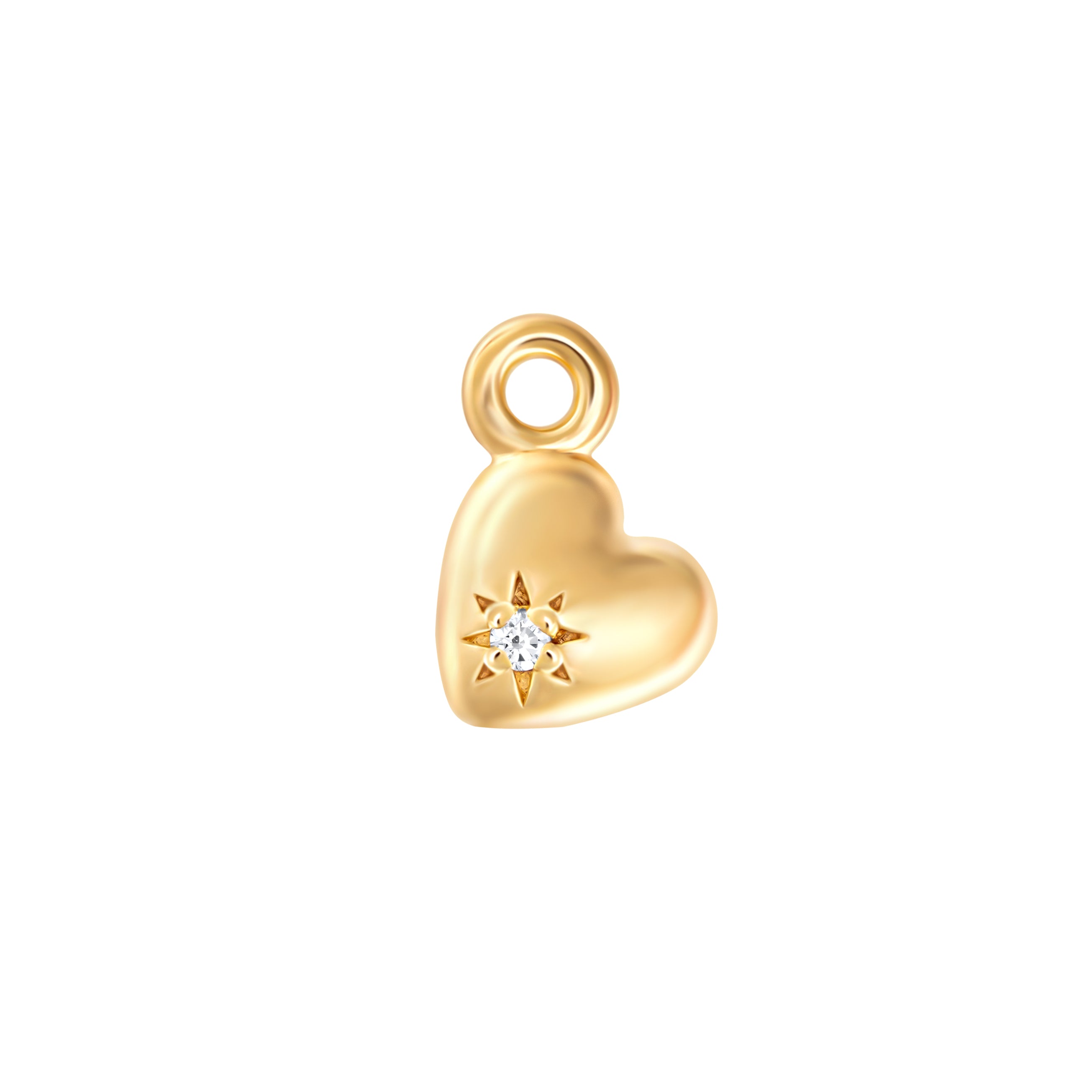 Heart of Gold, 14ct Gold Vermeil PJ-GV3102