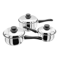Judge Essentials Saucepan Set 3 Piece