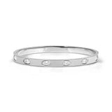 Nomination Pretty Bangles Bracelet (large) White