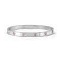 Nomination Pretty Bangles Bracelet (Large) PINK