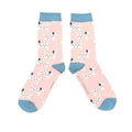Miss Sparrow Lovely Dogs Socks Pink