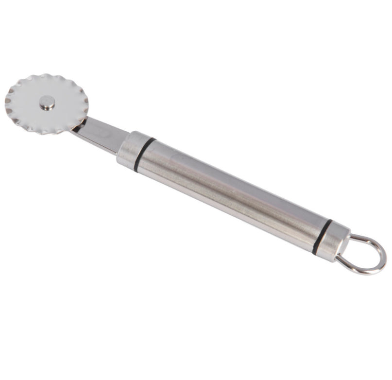 KitchenCraft Professional Pastry Wheel Oval Handled Stainless Steel