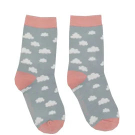 Miss Sparrow Cloud Socks Denim
