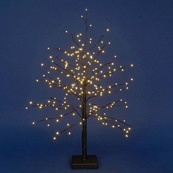 Xmas Birch Tree Black 60cm
