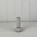 Glazed Ceramic Candle Holder With Texture Detail