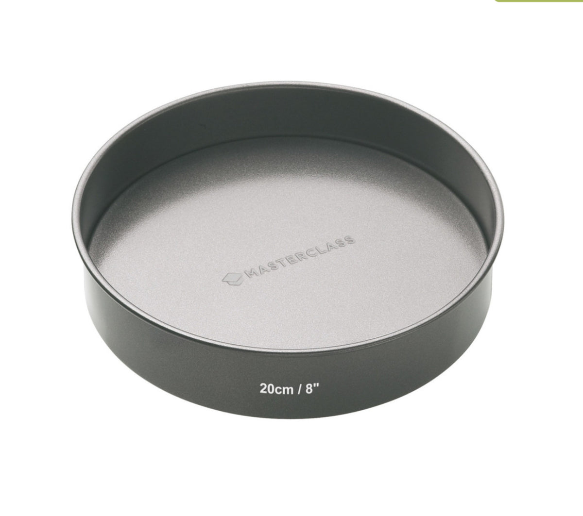 MasterClass Non-Stick Round Loose Base Sandwich Pan 20cm