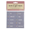 X Home Made Jar Labels Herb and Spice