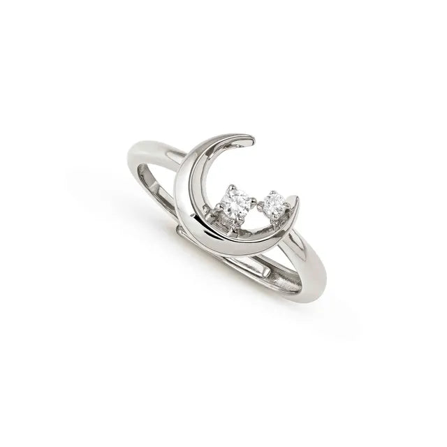 Nomination Dream Beats Adjustable Moon Ring 242600/022