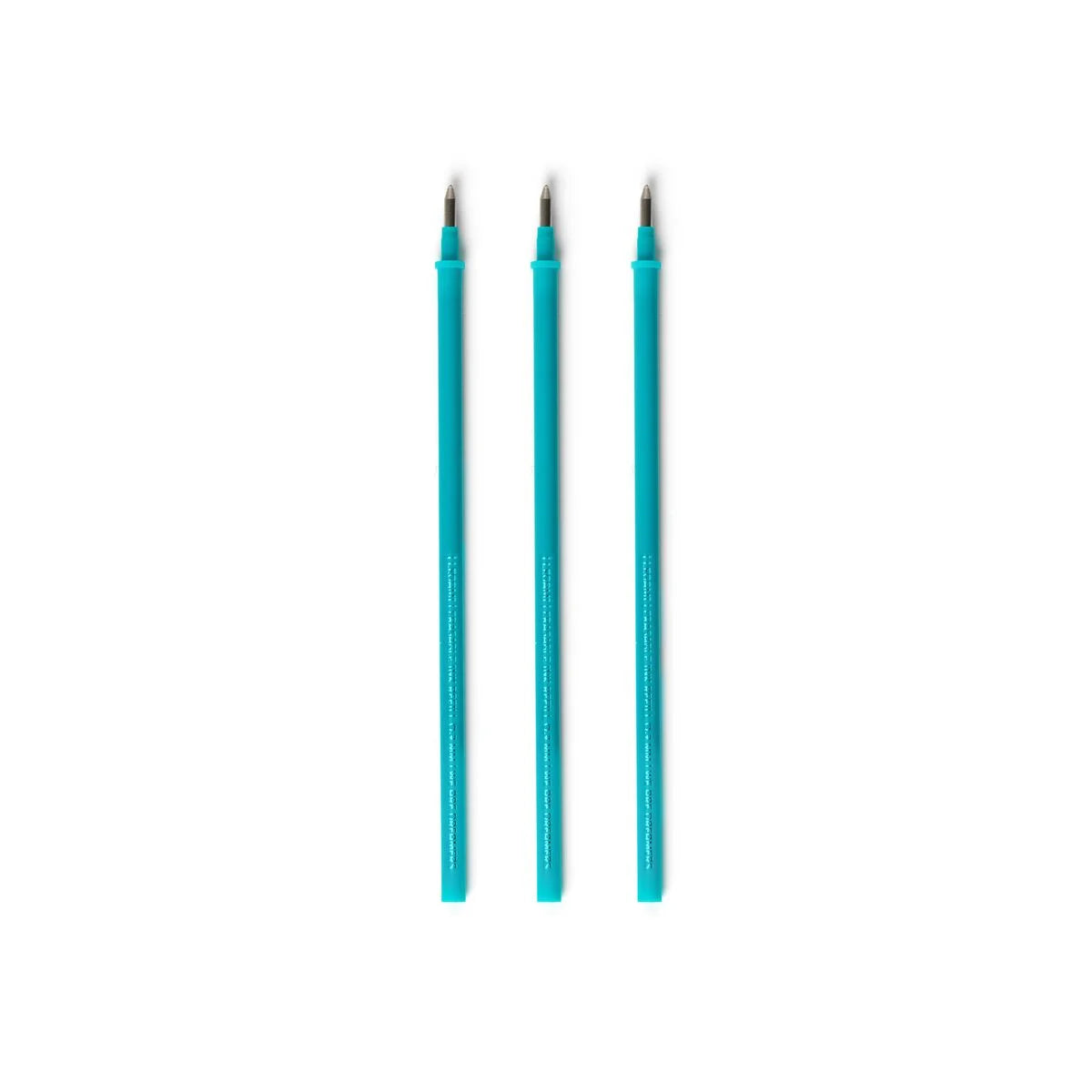 Legami Refill Erasable Pen Turquoise Pack Of 3