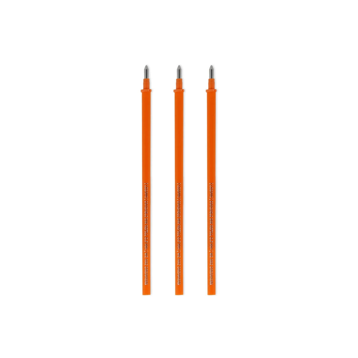Legami Refill Erasable Pen Orange Pack Of 3
