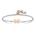 Nomination MILLELUCI BRACELET WITH BUTTERFLY AND CZ HEART 028020/010
