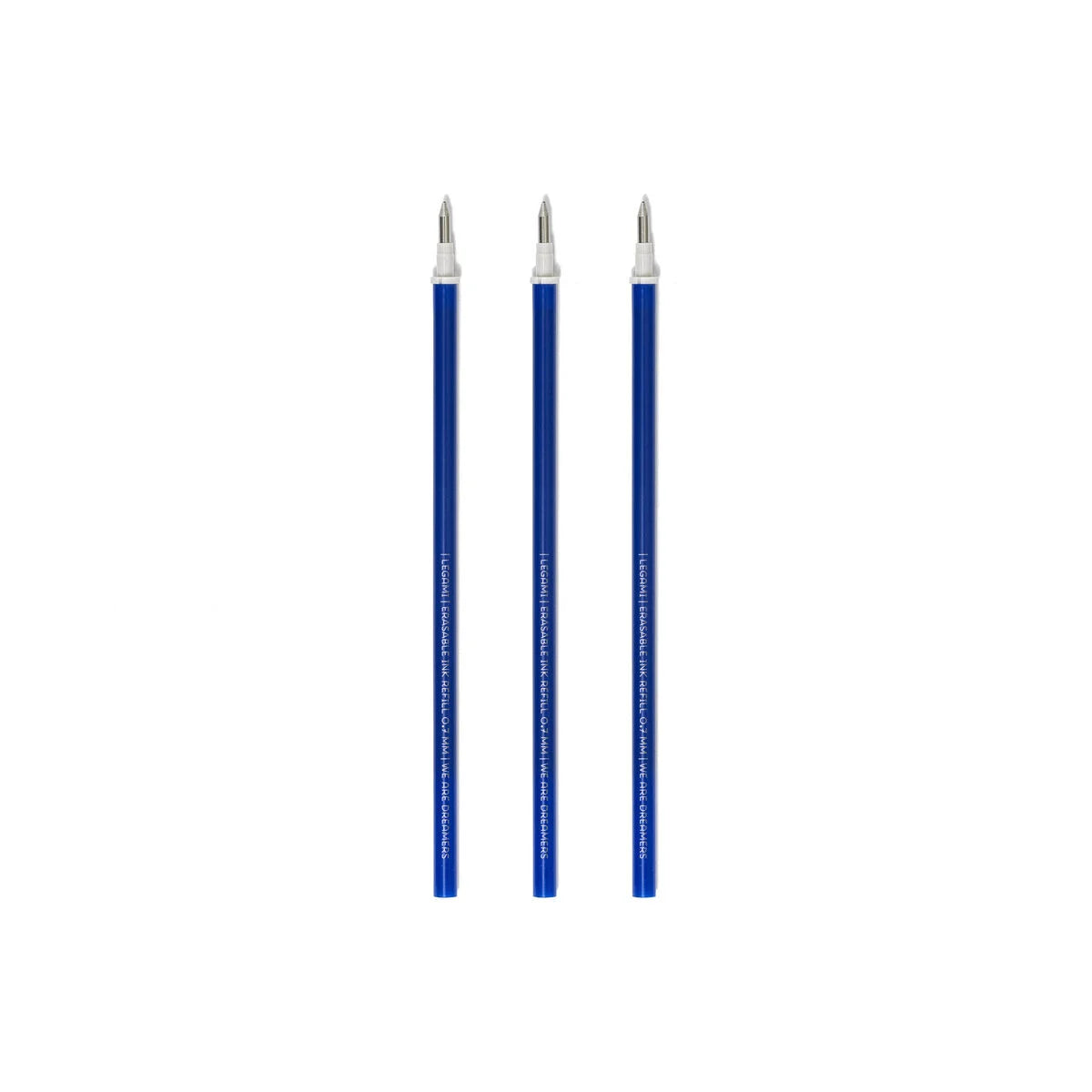Legami Refill Erasable Pen Blue Pack Of 3