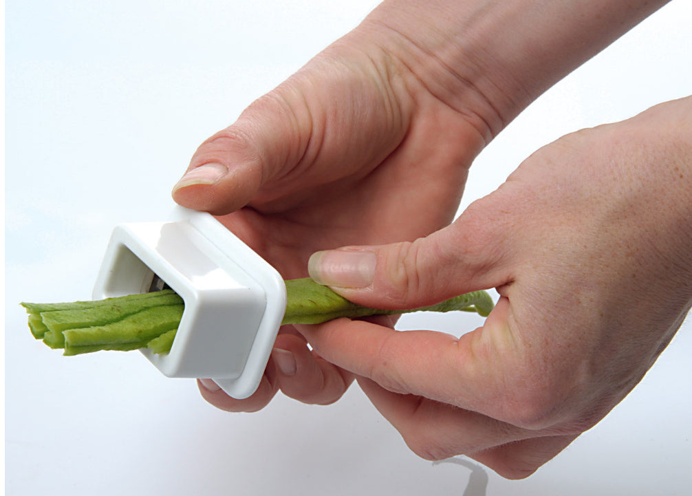 KitchenCraft Traditional Wide Mouth Bean Slicer