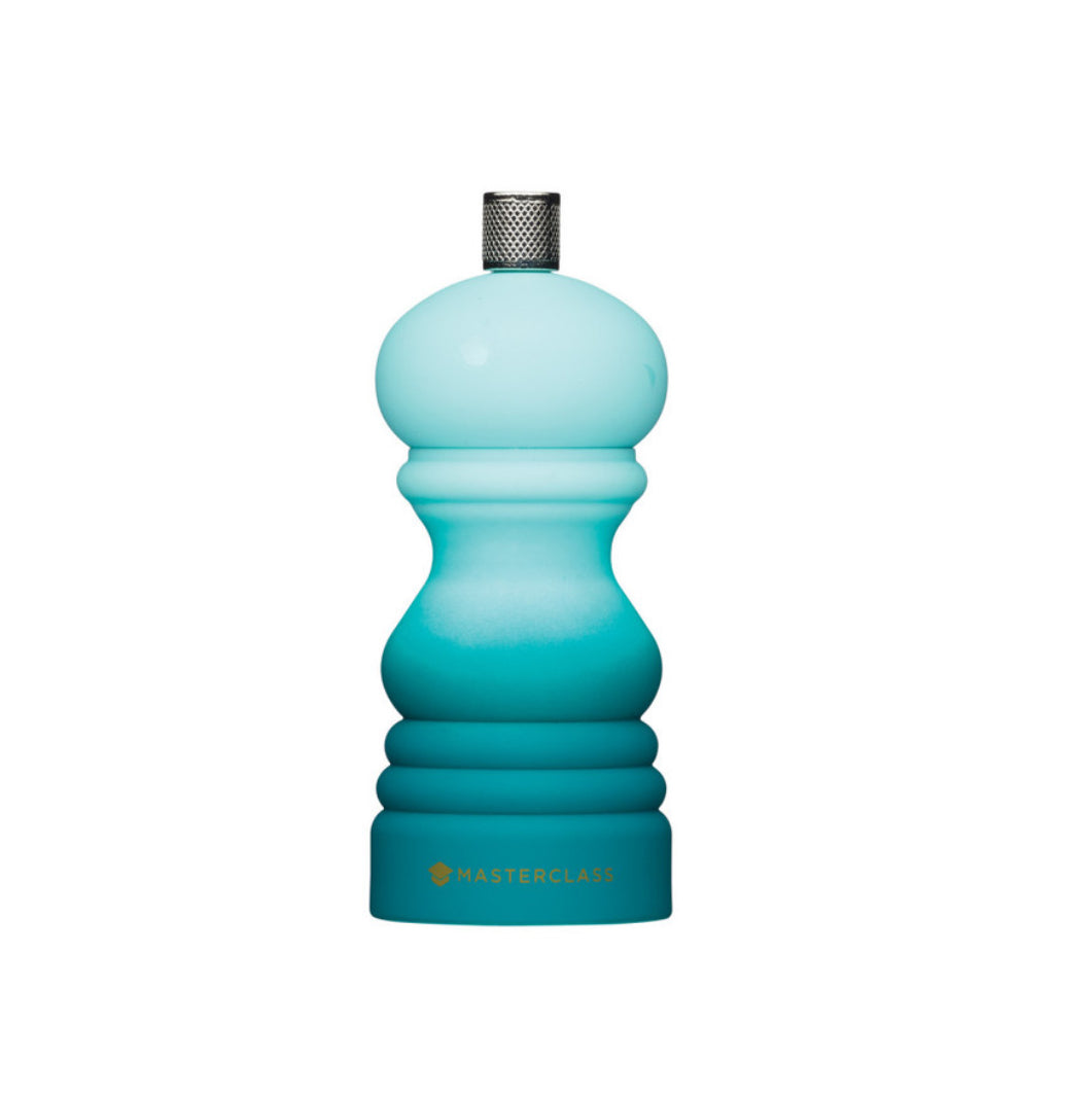 MasterClass Salt or Pepper Mill Soft Touch Ombre Green 12cm