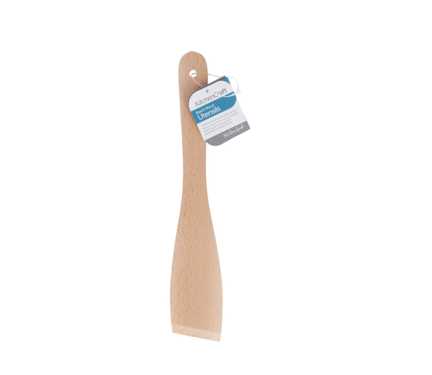KitchenCraft Plain Spatula Beechwood