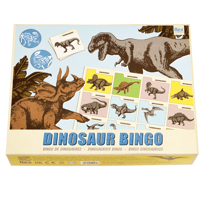 Dinosaur Bingo Prehistoric Land