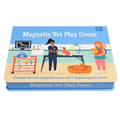 Magnetic Vet Play Scene Set 75 Pieces