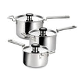 Robert Welch 316 Series Set Of 3 Saucepans