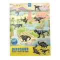 Prehistoric Land Reusable Stickers And Scene
