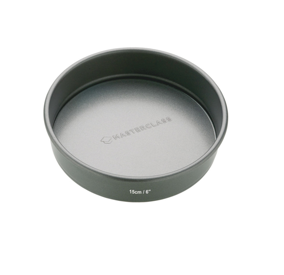MasterClass Non Stick Round Loose Base Sandwich Pan 15cm