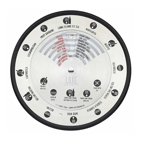 BarCraft Cocktail Guide Compass Stainless Steel